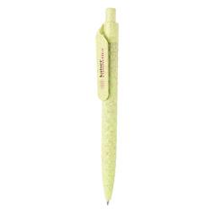 Vue Stylo en fibre de paille de couleur vert| Krokrodeal