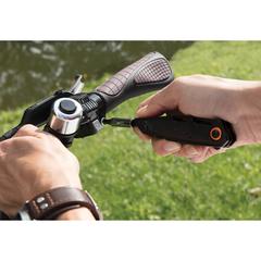 Vue Outil multifonctions avec jeu d'embouts Excalibur de couleur noir| Krokrodeal