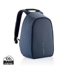 Vue Sac à dos antivol Bobby Hero Regular de couleur bleu| Krokrodeal