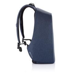 Vue Sac à dos antivol Bobby Hero Regular de couleur bleu| Krokrodeal
