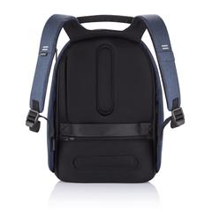 Vue Sac à dos antivol Bobby Hero Regular de couleur bleu| Krokrodeal