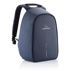 Vue Sac à dos antivol Bobby Hero Regular de couleur bleu| Krokrodeal
