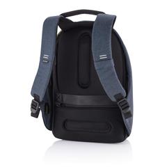 Vue Sac à dos antivol Bobby Hero Regular de couleur bleu| Krokrodeal