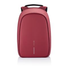 Vue Sac à dos antivol Bobby Hero Regular de couleur rouge| Krokrodeal
