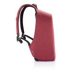 Vue Sac à dos antivol Bobby Hero Regular de couleur rouge| Krokrodeal