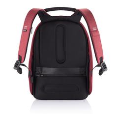 Vue Sac à dos antivol Bobby Hero Regular de couleur rouge| Krokrodeal