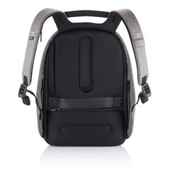 Vue Sac à dos antivol Bobby Hero Regular de couleur gris| Krokrodeal