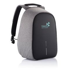 Vue Sac à dos antivol Bobby Hero Regular de couleur gris| Krokrodeal