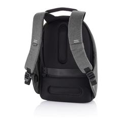 Vue Sac à dos antivol Bobby Hero Regular de couleur gris| Krokrodeal