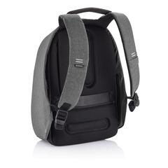 Vue Sac à dos antivol Bobby Hero Regular de couleur gris| Krokrodeal