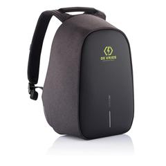 Vue Sac à dos antivol Bobby Hero Regular de couleur noir| Krokrodeal