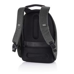 Vue Sac à dos antivol Bobby Hero Regular de couleur noir| Krokrodeal