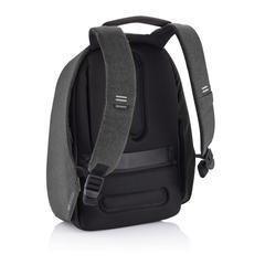 Vue Sac à dos antivol Bobby Hero Regular de couleur noir| Krokrodeal