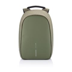 Vue Sac à dos antivol Bobby Hero Regular de couleur vert| Krokrodeal