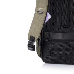Vue Sac à dos antivol Bobby Hero Regular de couleur vert| Krokrodeal