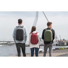 Vue Sac à dos antivol Bobby Hero Regular de couleur vert| Krokrodeal