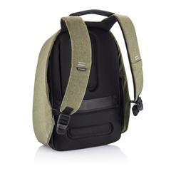 Vue Sac à dos antivol Bobby Hero Regular de couleur vert| Krokrodeal