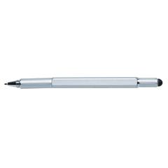 Vue Stylo outil 5 en 1 en aluminium de couleur gris| Krokrodeal