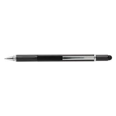 Vue Stylo outil 5 en 1 en aluminium de couleur noir| Krokrodeal