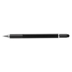 Vue Stylo outil 5 en 1 en aluminium de couleur noir| Krokrodeal