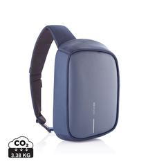 Vue Sac bandoulière Bobby Sling de couleur bleu| Krokrodeal