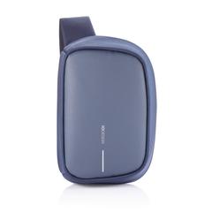 Vue Sac bandoulière Bobby Sling de couleur bleu| Krokrodeal