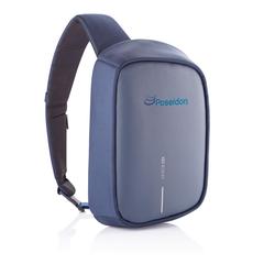 Vue Sac bandoulière Bobby Sling de couleur bleu| Krokrodeal