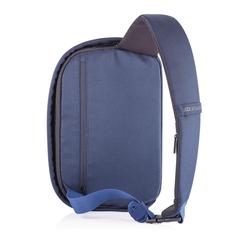 Vue Sac bandoulière Bobby Sling de couleur bleu| Krokrodeal