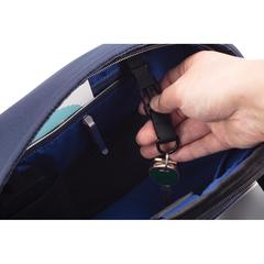 Vue Sac bandoulière Bobby Sling de couleur bleu| Krokrodeal