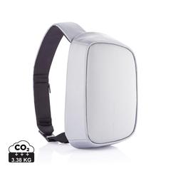 Vue Sac bandoulière Bobby Sling de couleur gris| Krokrodeal