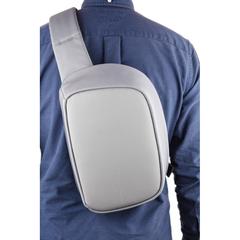 Vue Sac bandoulière Bobby Sling de couleur gris| Krokrodeal