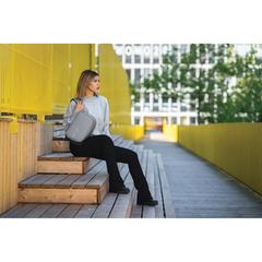 Vue Sac bandoulière Bobby Sling de couleur gris| Krokrodeal