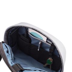 Vue Sac bandoulière Bobby Sling de couleur gris| Krokrodeal