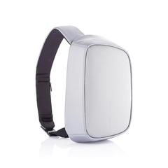 Vue Sac bandoulière Bobby Sling de couleur gris| Krokrodeal