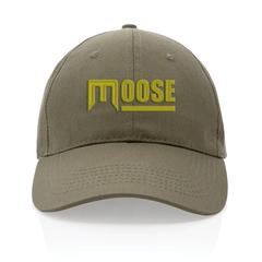 Vue Casquette 6 panneaux en coton recyclé 190gr IMPACT de couleur vert| Krokrodeal