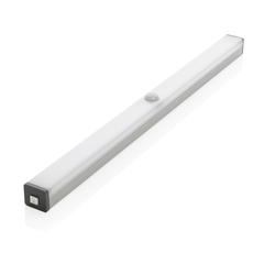 Vue Lampe LED capteur de mouvements rechargeable en USB. Large de couleur gris| Krokrodeal