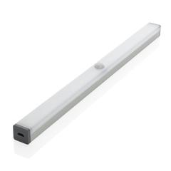 Vue Lampe LED capteur de mouvements rechargeable en USB. Large de couleur gris| Krokrodeal