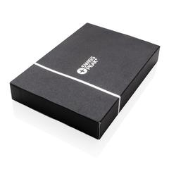 Vue Set stylos Exécutif Swiss Peak de couleur gris| Krokrodeal