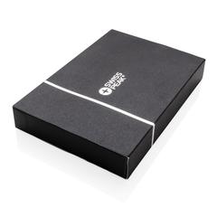 Vue Set stylos Exécutif Swiss Peak de couleur gris| Krokrodeal