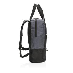 Vue Sac à dos isotherme 3 en 1 de couleur gris| Krokrodeal