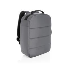 Vue Sac à dos antivol Impact en rPET AWARE™ de couleur gris| Krokrodeal