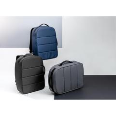 Vue Sac à dos antivol Impact en rPET AWARE™ de couleur gris| Krokrodeal