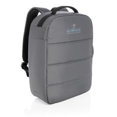 Vue Sac à dos antivol Impact en rPET AWARE™ de couleur gris| Krokrodeal