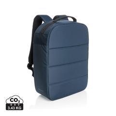 Vue Sac à dos antivol Impact en rPET AWARE™ de couleur bleu| Krokrodeal