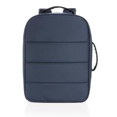 Vue Sac à dos antivol Impact en rPET AWARE™ de couleur bleu| Krokrodeal