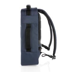 Vue Sac à dos antivol Impact en rPET AWARE™ de couleur bleu| Krokrodeal
