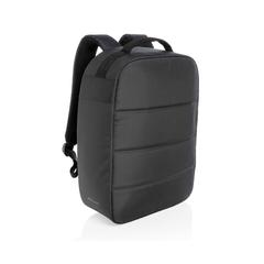 Vue Sac à dos antivol Impact en rPET AWARE™ de couleur noir| Krokrodeal