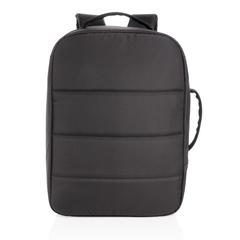Vue Sac à dos antivol Impact en rPET AWARE™ de couleur noir| Krokrodeal