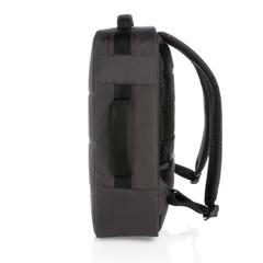 Vue Sac à dos antivol Impact en rPET AWARE™ de couleur noir| Krokrodeal