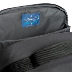 Vue Sac à dos antivol Impact en rPET AWARE™ de couleur noir| Krokrodeal